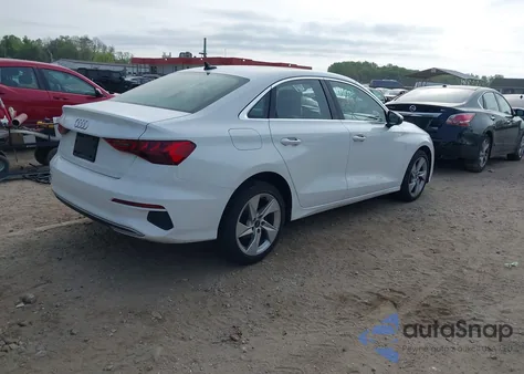 2022 Audi A3 Premium 40 Tfsi Front-Wheel Drive S Tronic z USA, uszkodzony, nr VIN WAUAUDGY2NA033575